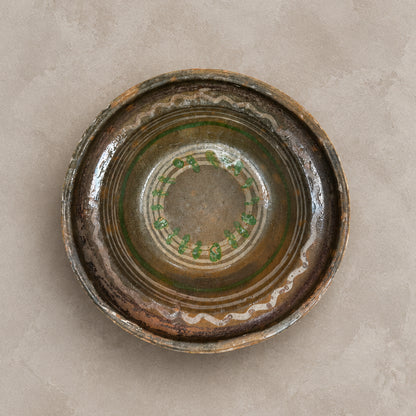 Vintage Hungarian Folk Bowl - Design Vintage