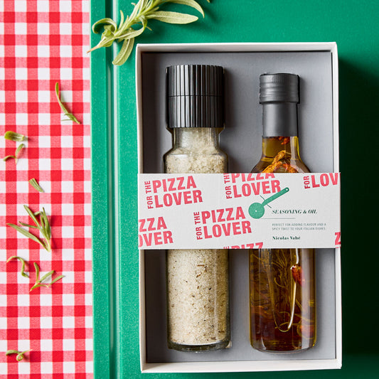 Parmesan Salt + Spicy Oil Pizza Set