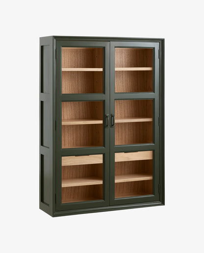Vala Green Wall Cabinet