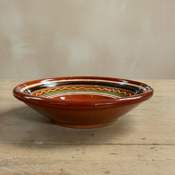 Vintage Hungarian Folk Bowl - Design Vintage