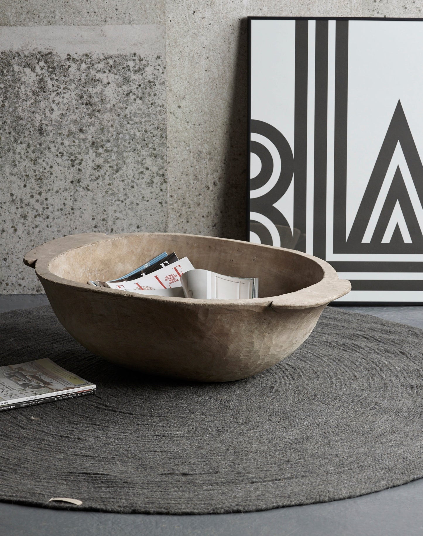 Large Dough Bowl - Design Vintage