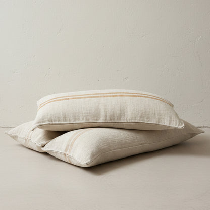 Vintage Linen Bench Cushion
