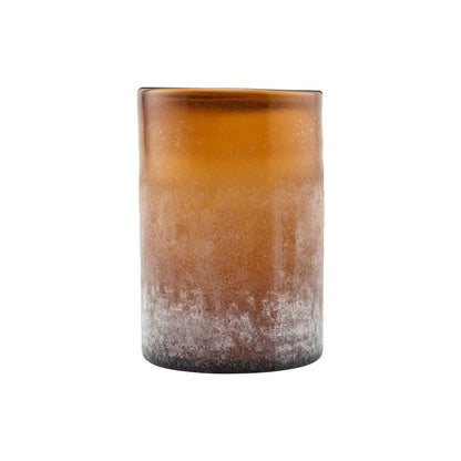 Mist Glass Candle Holder - Design Vintage