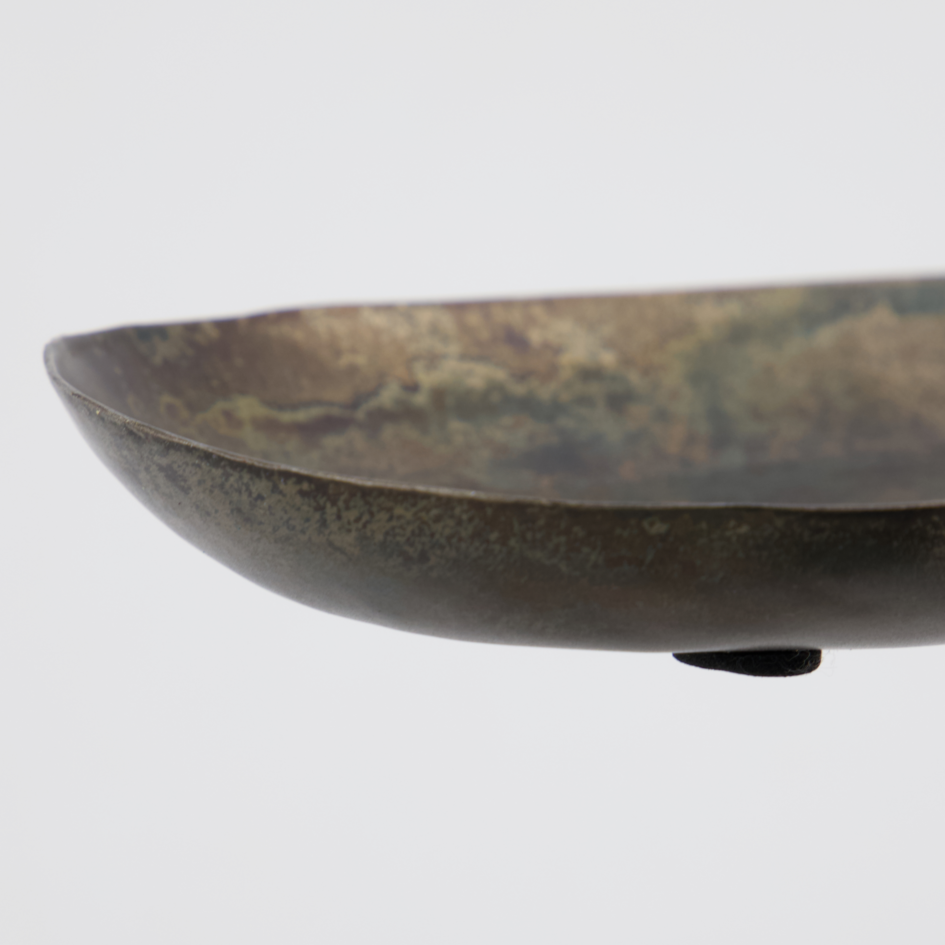 Slim Antique Iron Tray