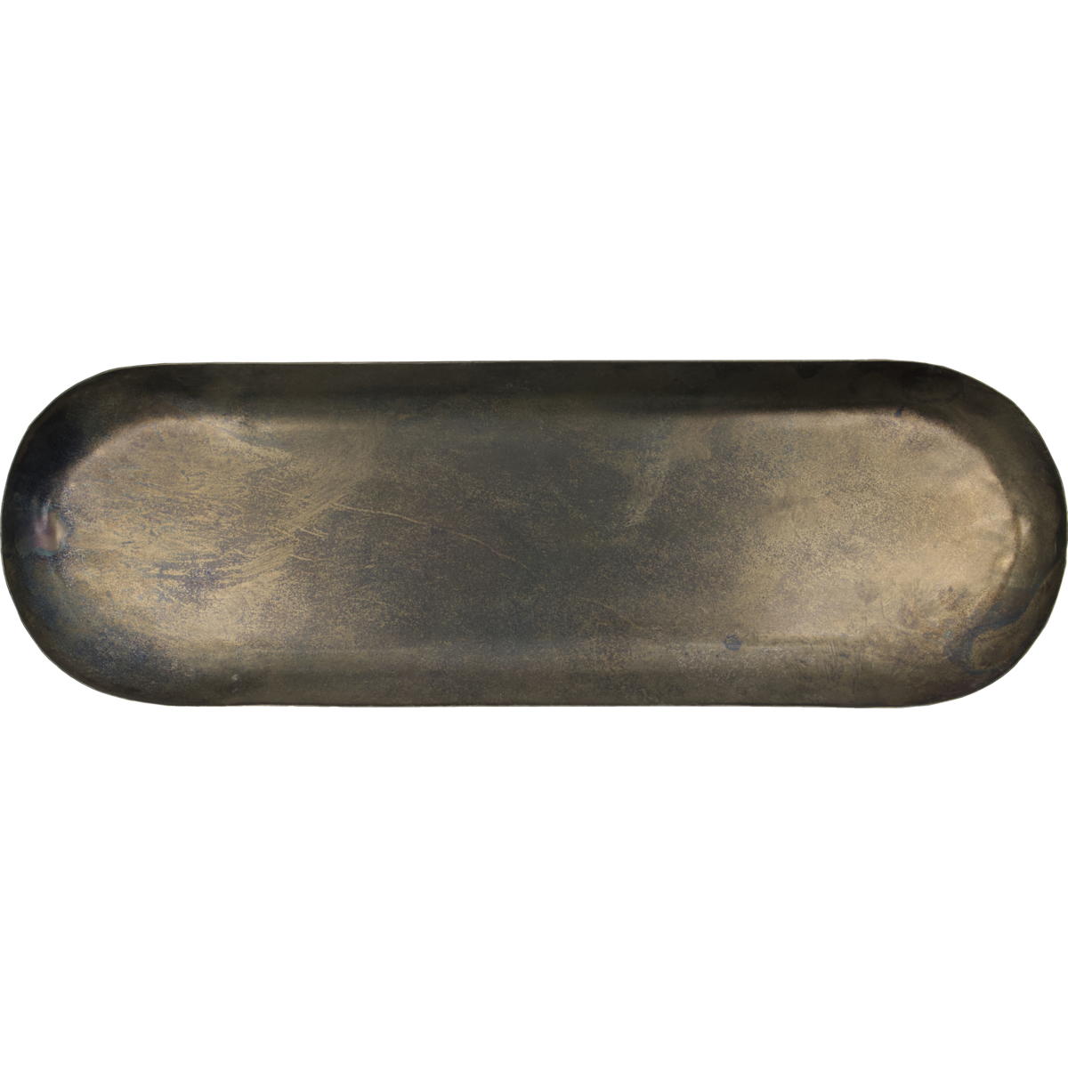 Slim Antique Iron Tray