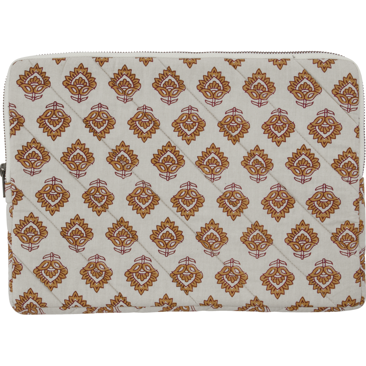 Beige Florie Laptop Case - Design Vintage