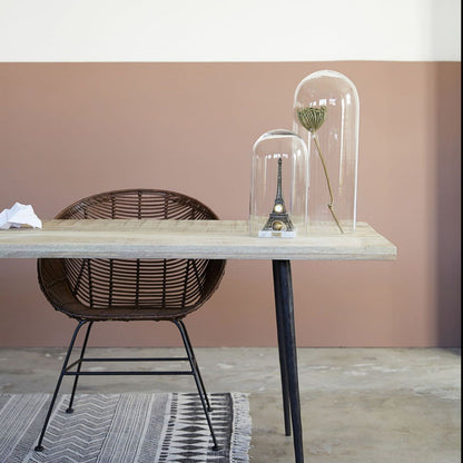 Industrial Mango Dining Table - Design Vintage