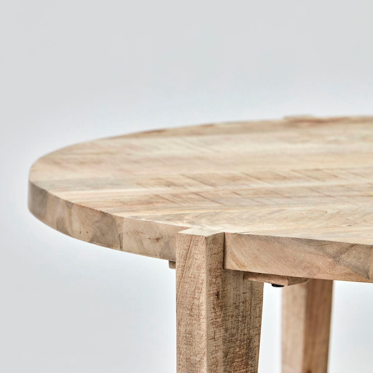 Round Mango Coffee Table - Design Vintage