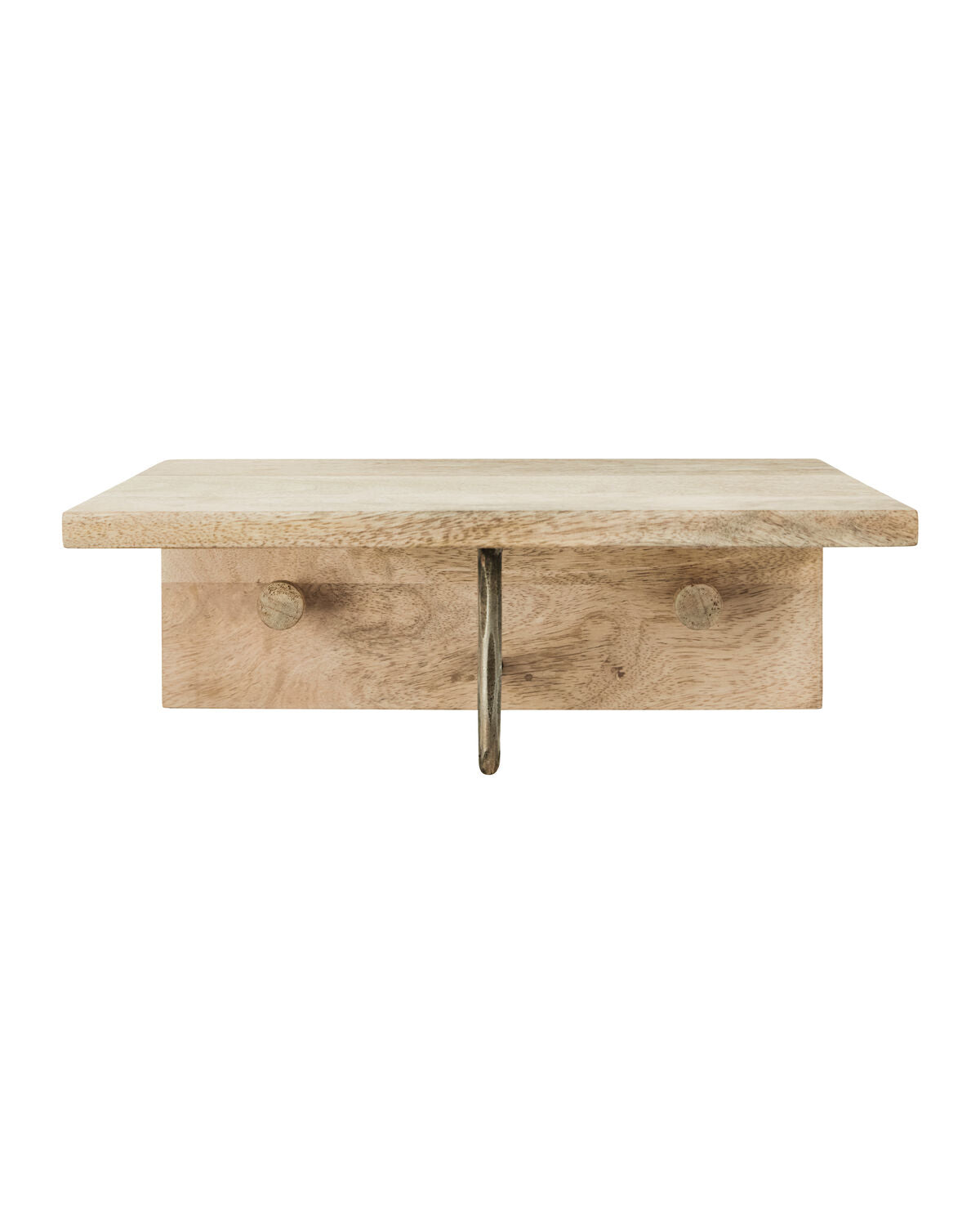 Mango Wood Hanging Shelf - Design Vintage