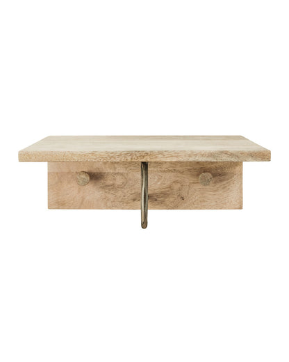Mango Wood Hanging Shelf - Design Vintage