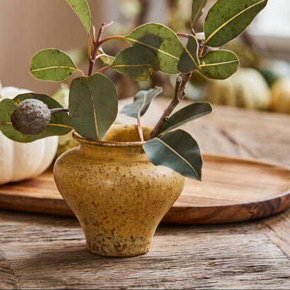 Mustard Kara Vase - Design Vintage