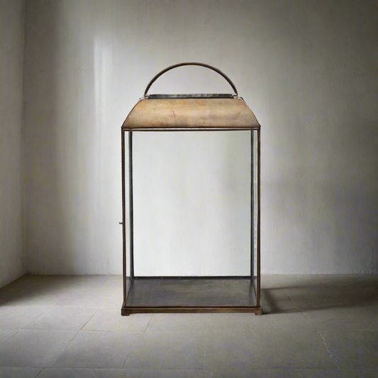 XL Mandurai Brass Lantern - Design Vintage