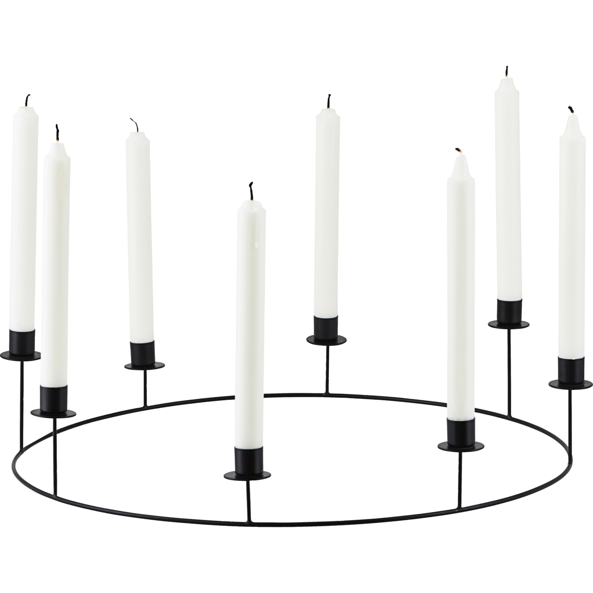 Black Iron Candle Ring