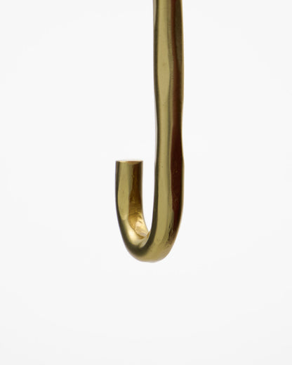 Brushed Brass Hook - Design Vintage