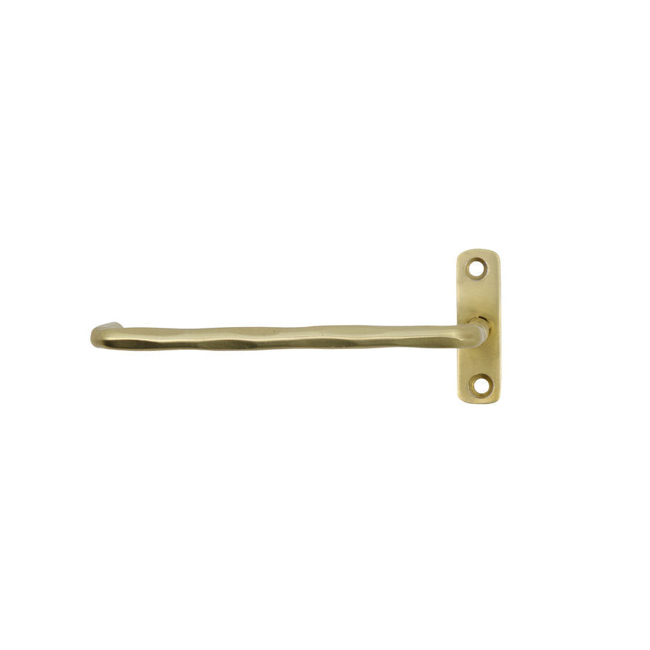 Brushed Brass Toilet Roll Holder - Design Vintage