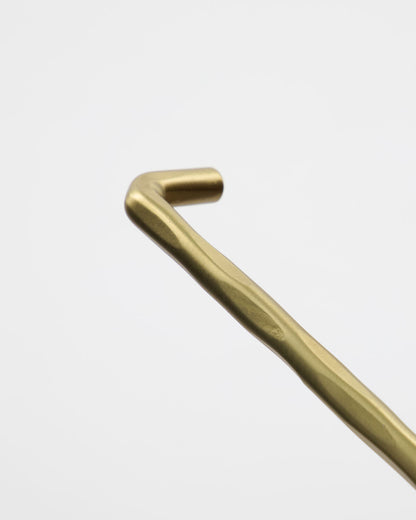Brushed Brass Toilet Roll Holder - Design Vintage