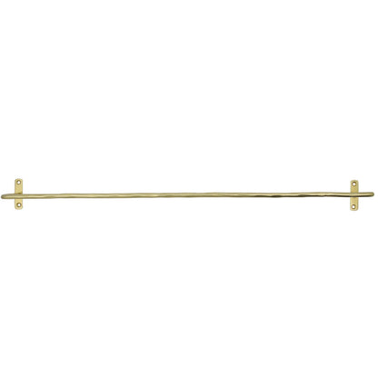 Brushed Brass Towel Rail - Design Vintage