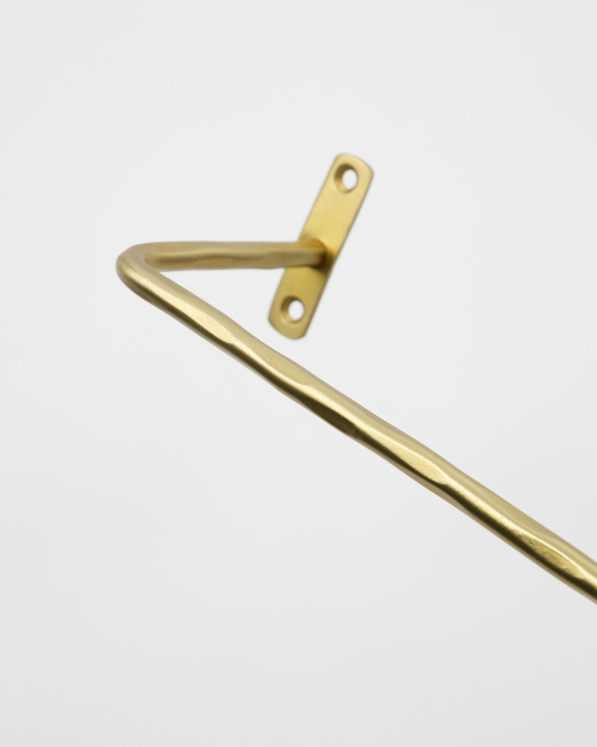 Brushed Brass Towel Rail - Design Vintage