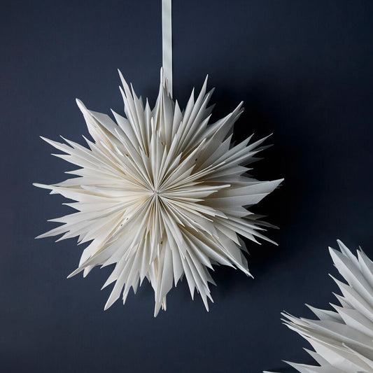Layered Ivory Christmas Star