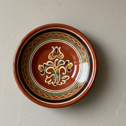 Vintage Hungarian Folk Bowl