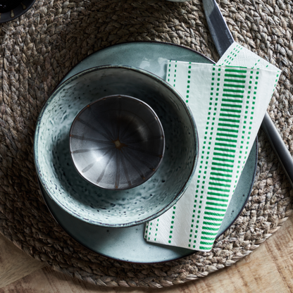 Green Dash Napkins