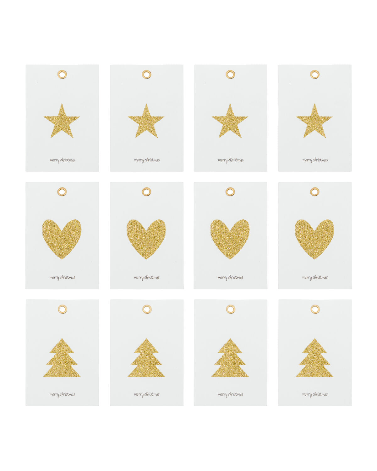 Set of Winter Gift Tags