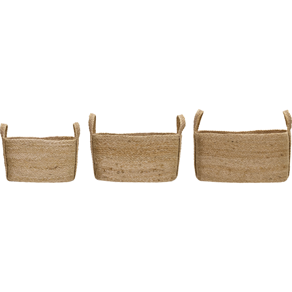 Set of Jute Storage Baskets - Design Vintage