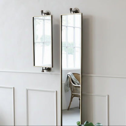 Antique Brass Swivel Mirrors - Design Vintage