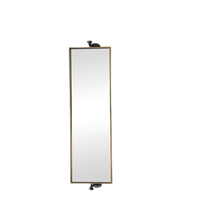 Antique Brass Swivel Mirrors - Design Vintage
