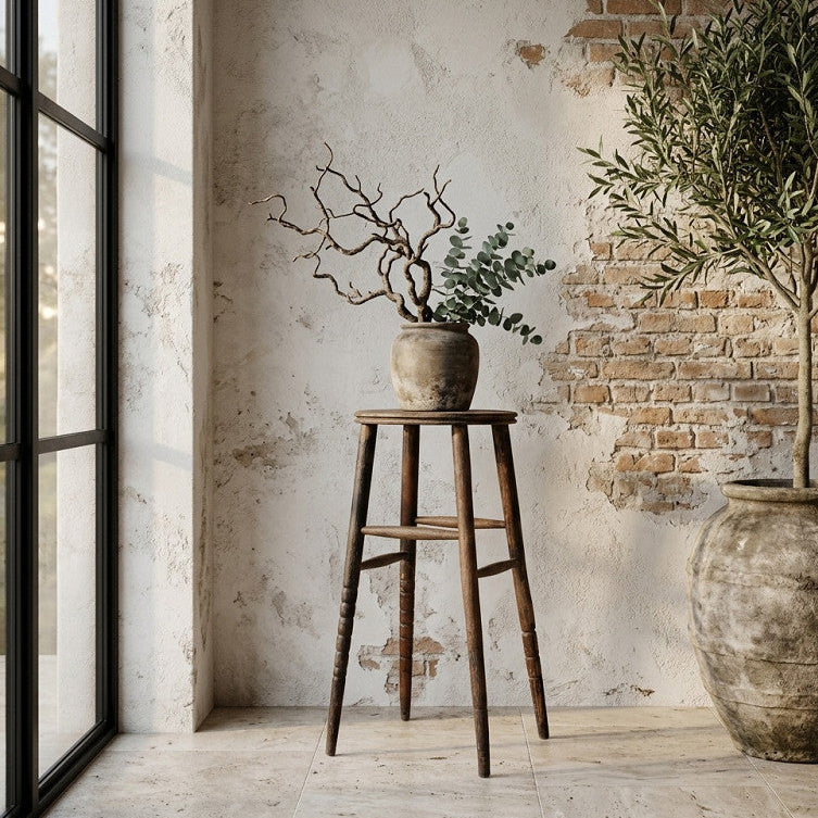 Vintage Teak Plant Stand
