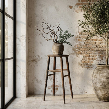 Vintage Teak Plant Stand