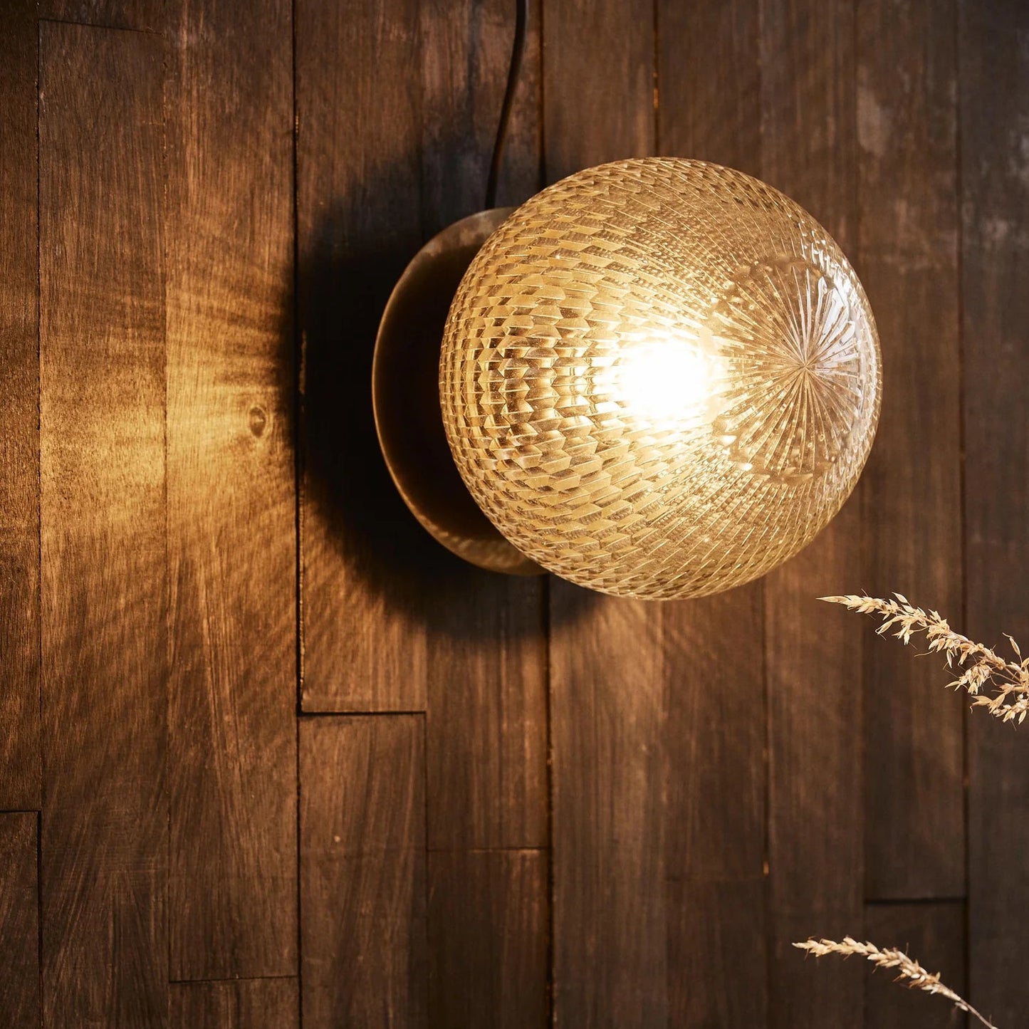 Globe Outdoor Wall Light