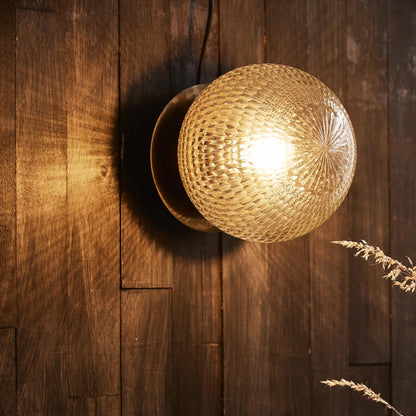 Globe Outdoor Wall Light
