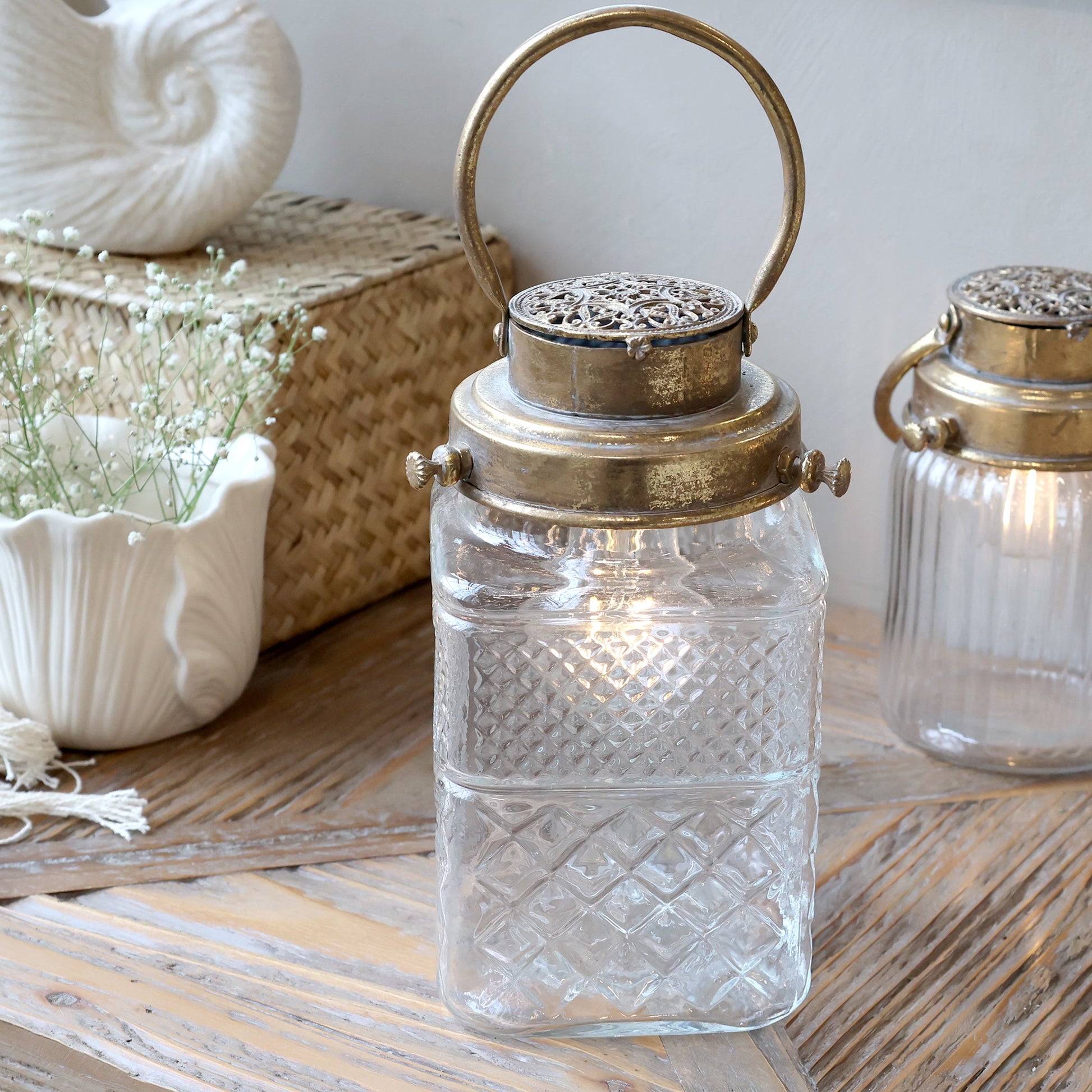 French Stable LED Lanterns - Design Vintage