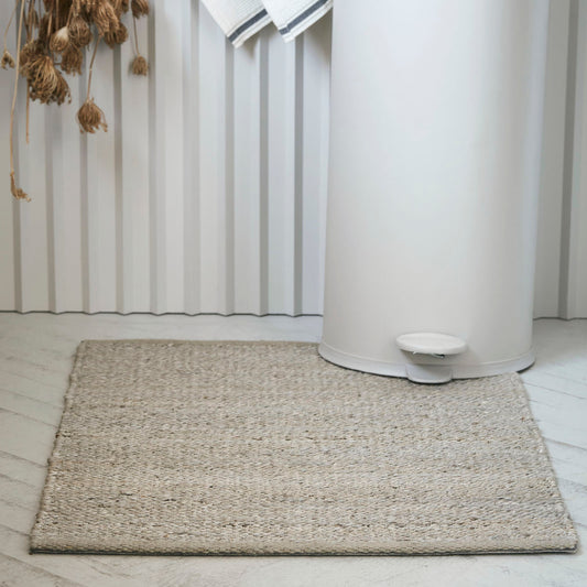 Hemp Mix Grey Rug - Design Vintage