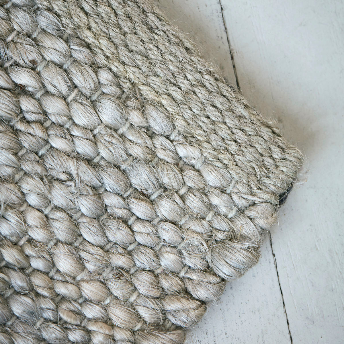 Hemp Mix Grey Rug - Design Vintage