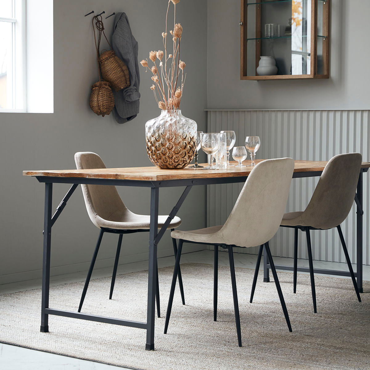 Hemp Mix Grey Rug - Design Vintage