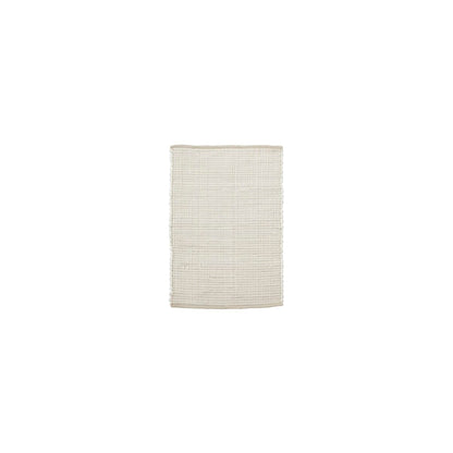 Woven White Rug - Design Vintage