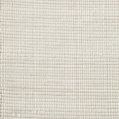 Woven White Rug - Design Vintage