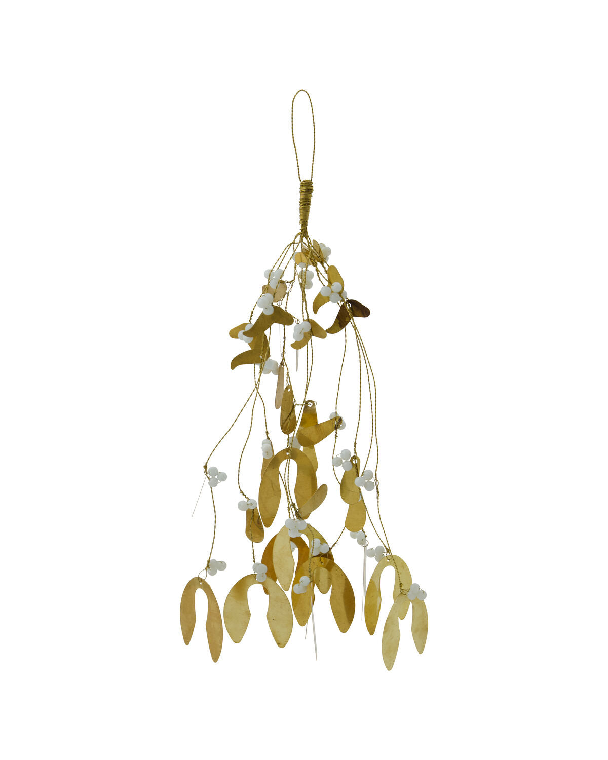 Handmade Brass Mistletoe