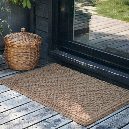 Coir Diamond Doormat - Design Vintage