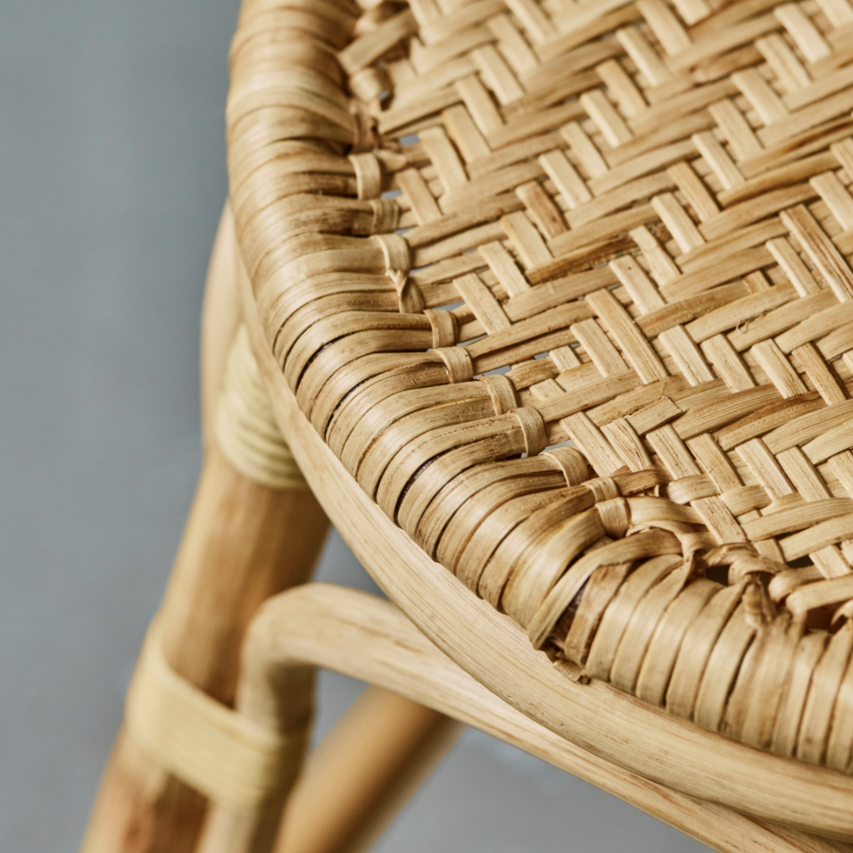 Rattan Cane Stool