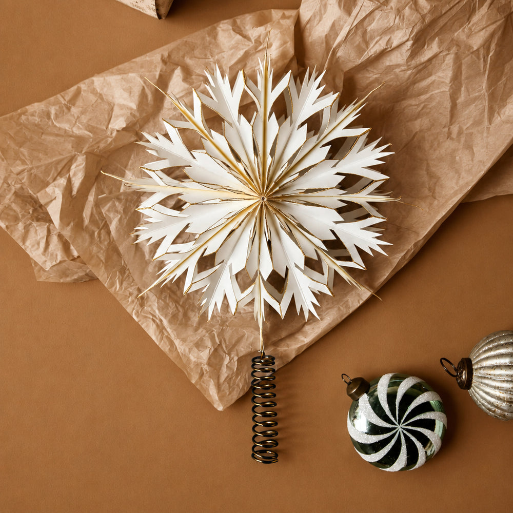 Glitter Tipped Tree Topper