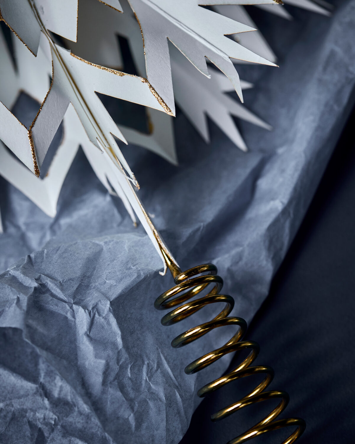 Glitter Tipped Tree Topper