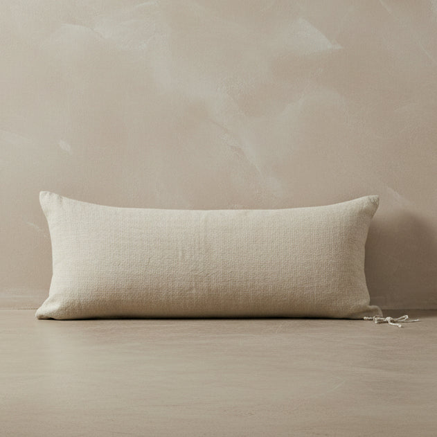 Vintage Plain Linen Bench Cushion