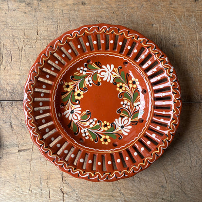 Vintage Folk Serving Platter