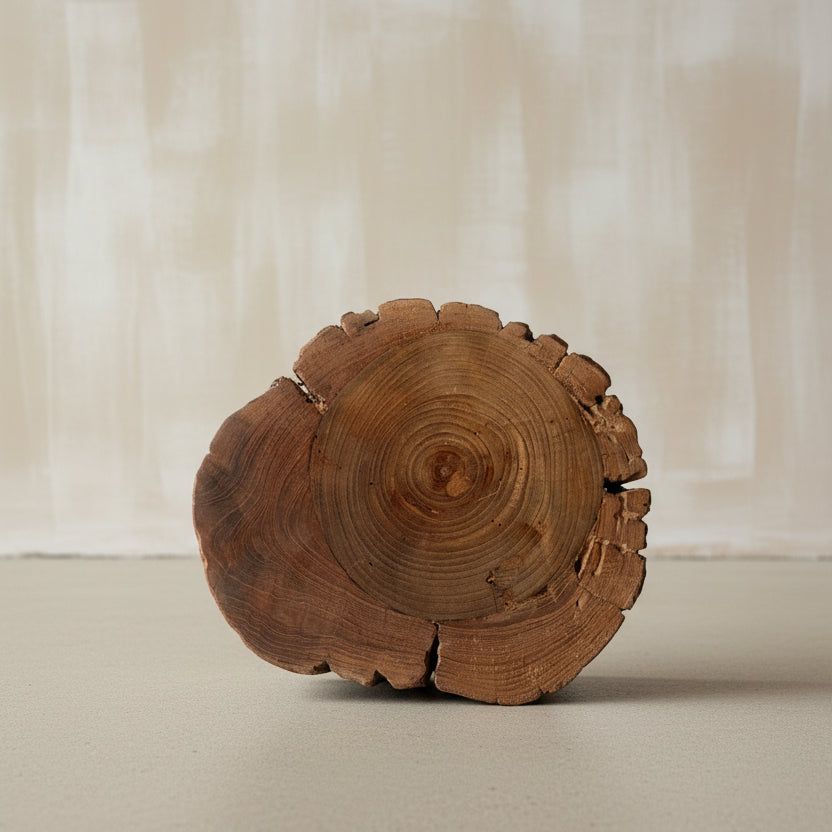 Vintage Tree Trunk Stool