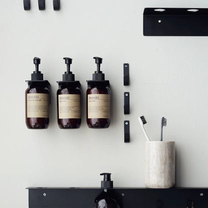 Brushed Black Bottle Bracket - Design Vintage