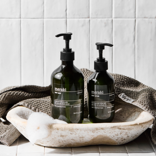 Meraki Cotton Haze Body Wash - Design Vintage