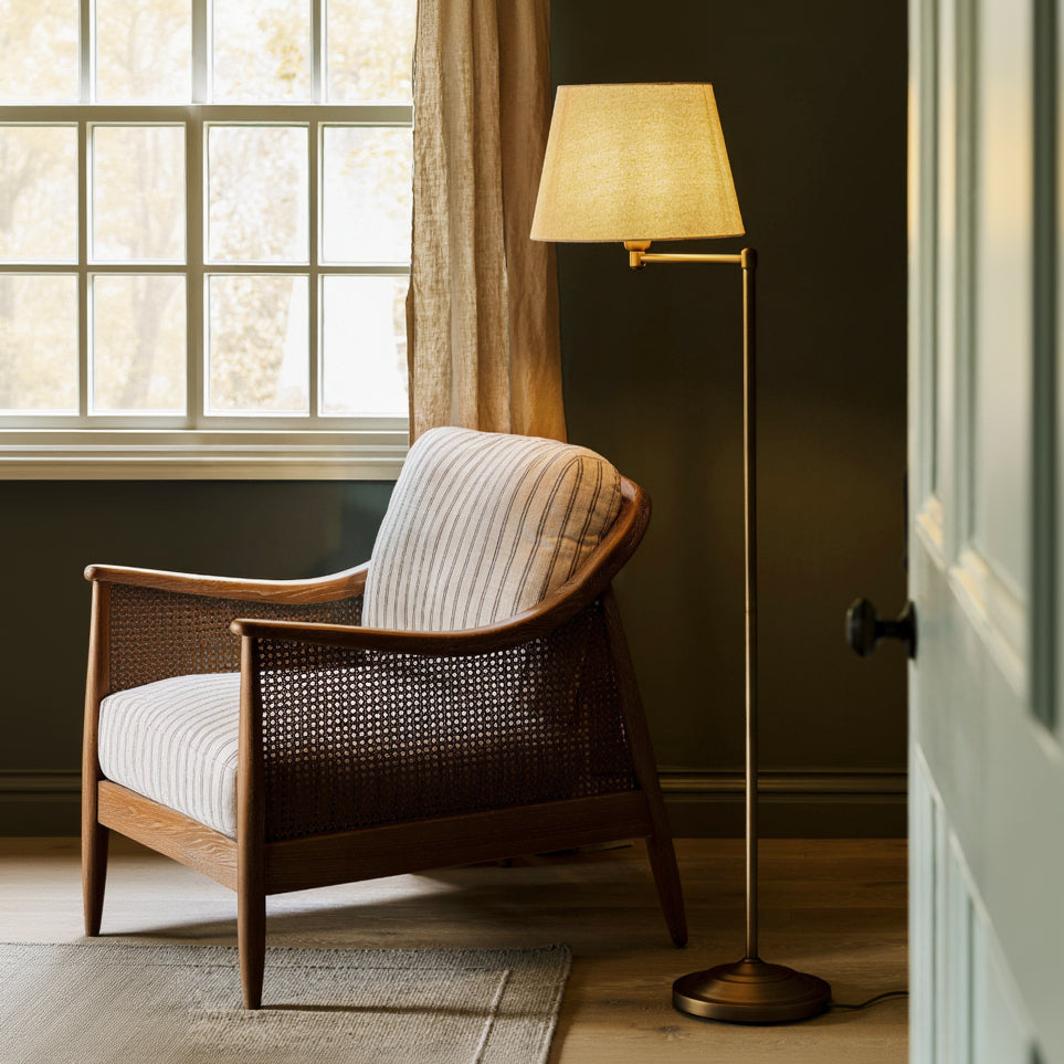 Mira Brass Floor Lamp
